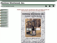 Tablet Screenshot of montanawestwood.com